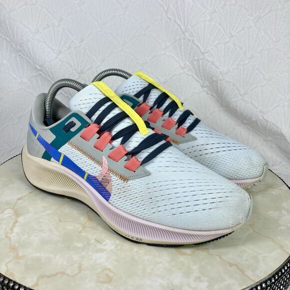 Nike Air Zoom Sneakers Womens 8 Pegasus 38 Athletic Sporty Running Trainer Shoes - Picture 2 of 13